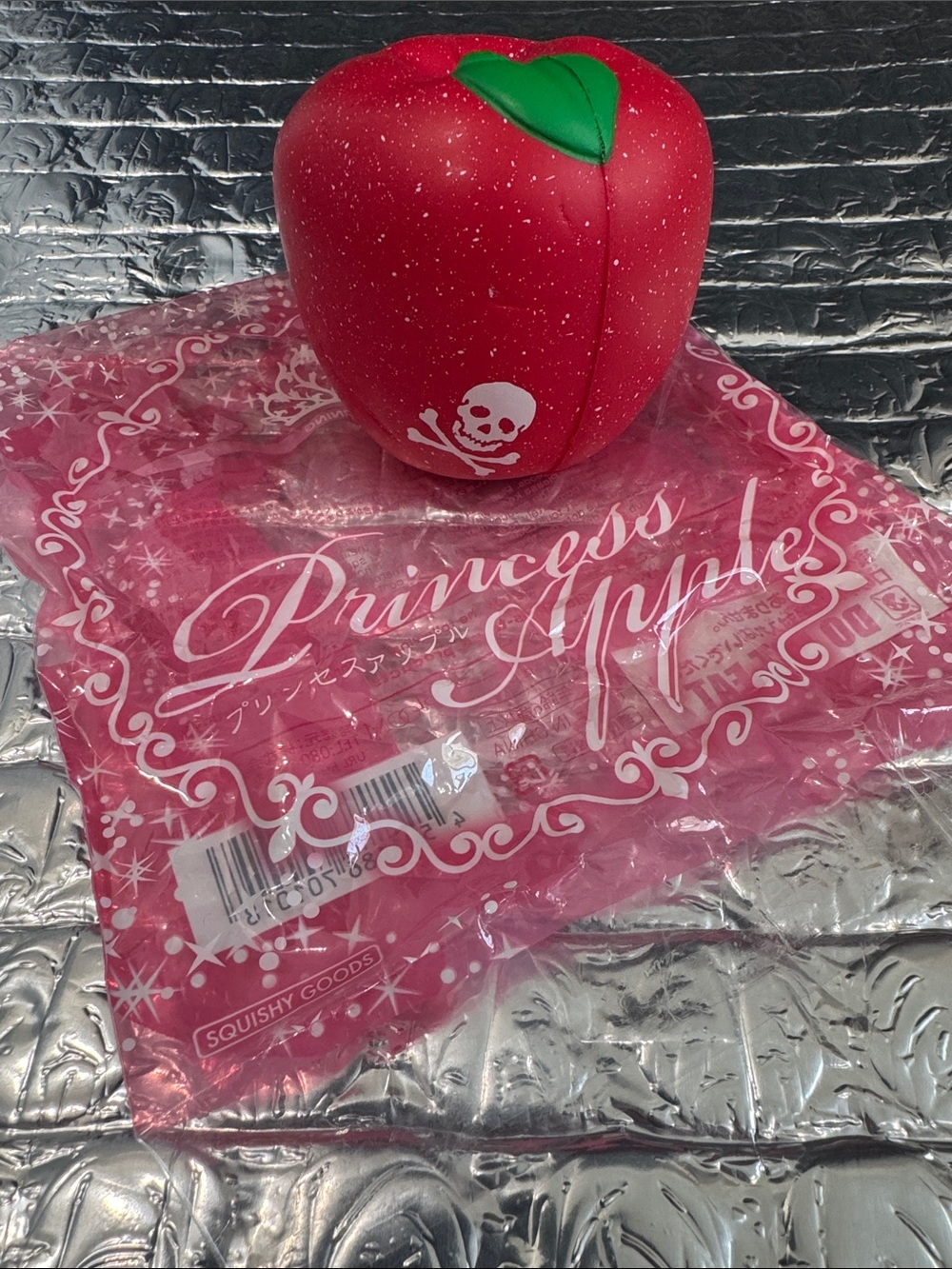 iBloom Princess Apple Poison Villain Apple Squishy Rare Vintage Scented